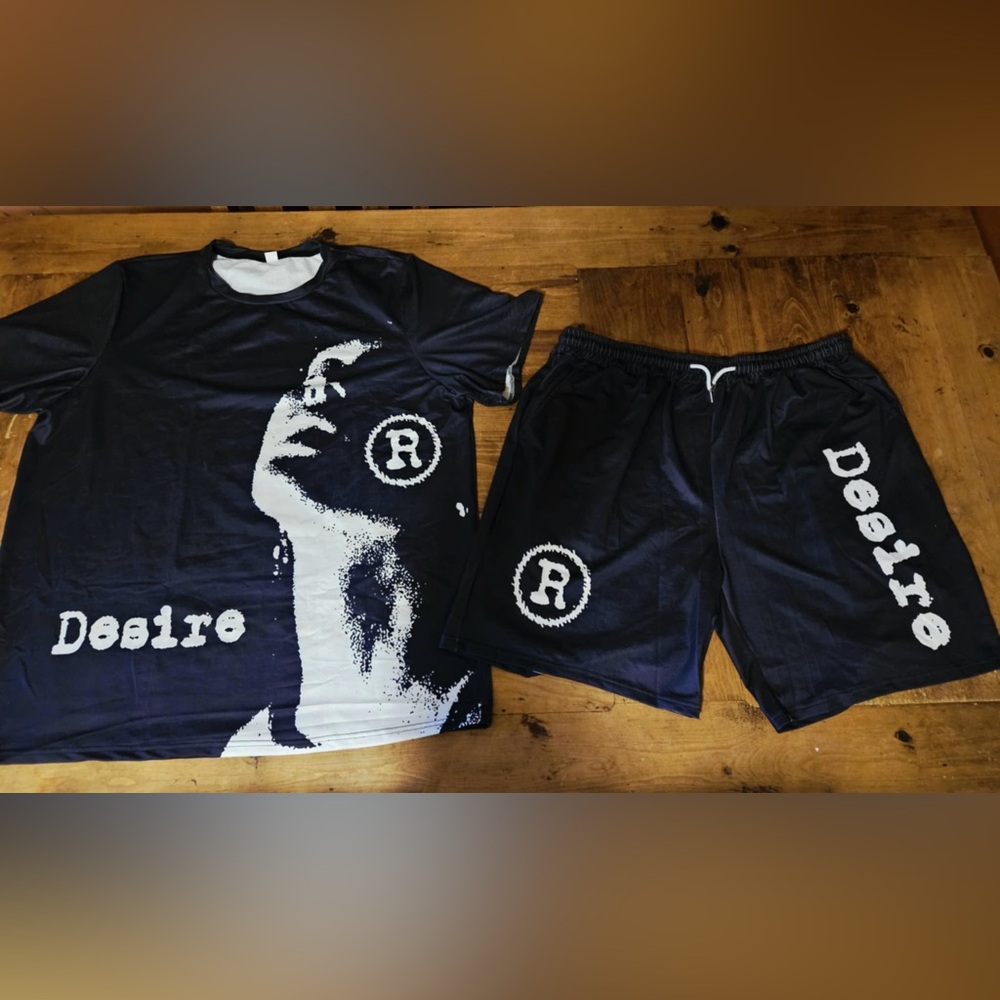 Desire Men’s shirt & short set men’s Big & Tall 3XL NEW 🎁